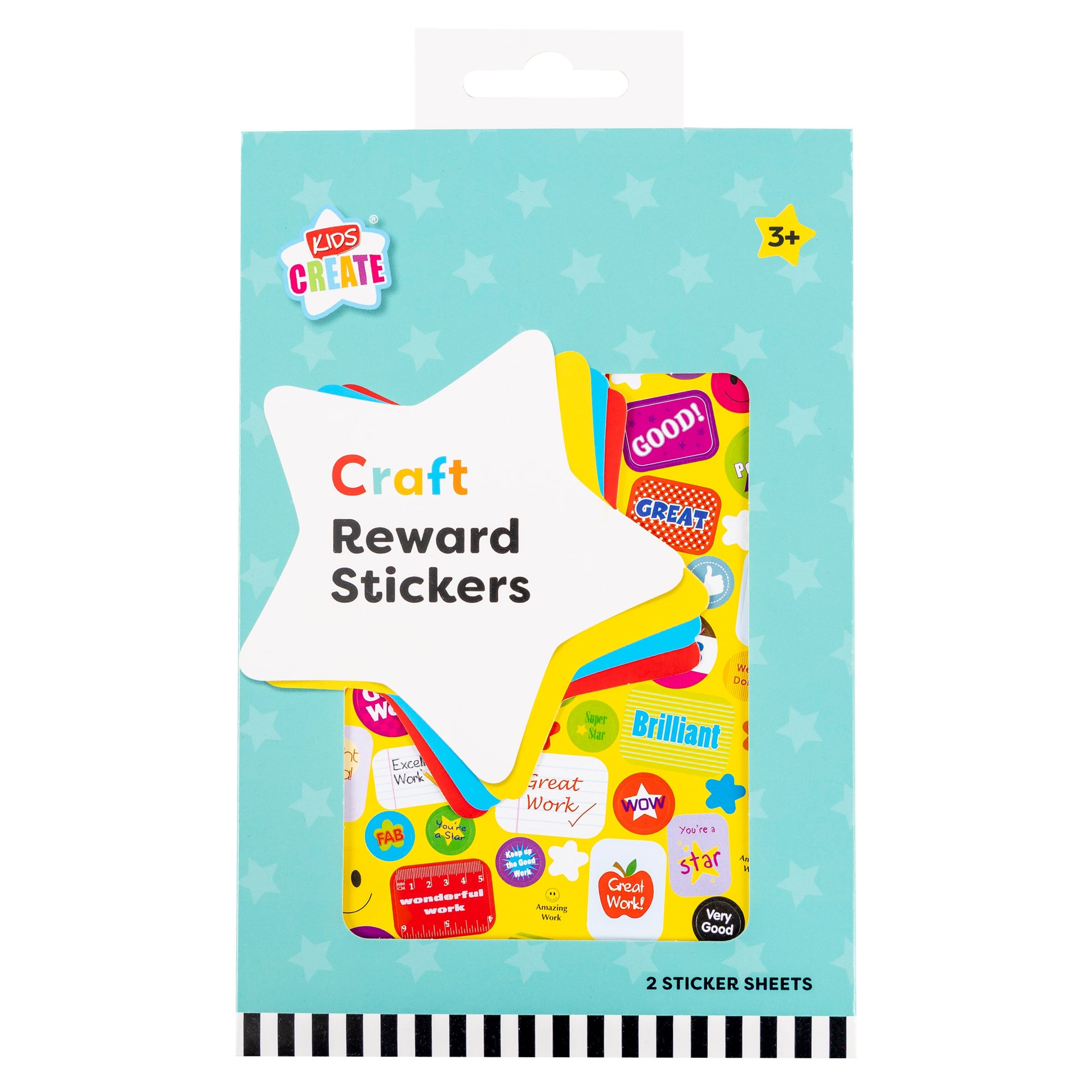 Kids Create reward stickers