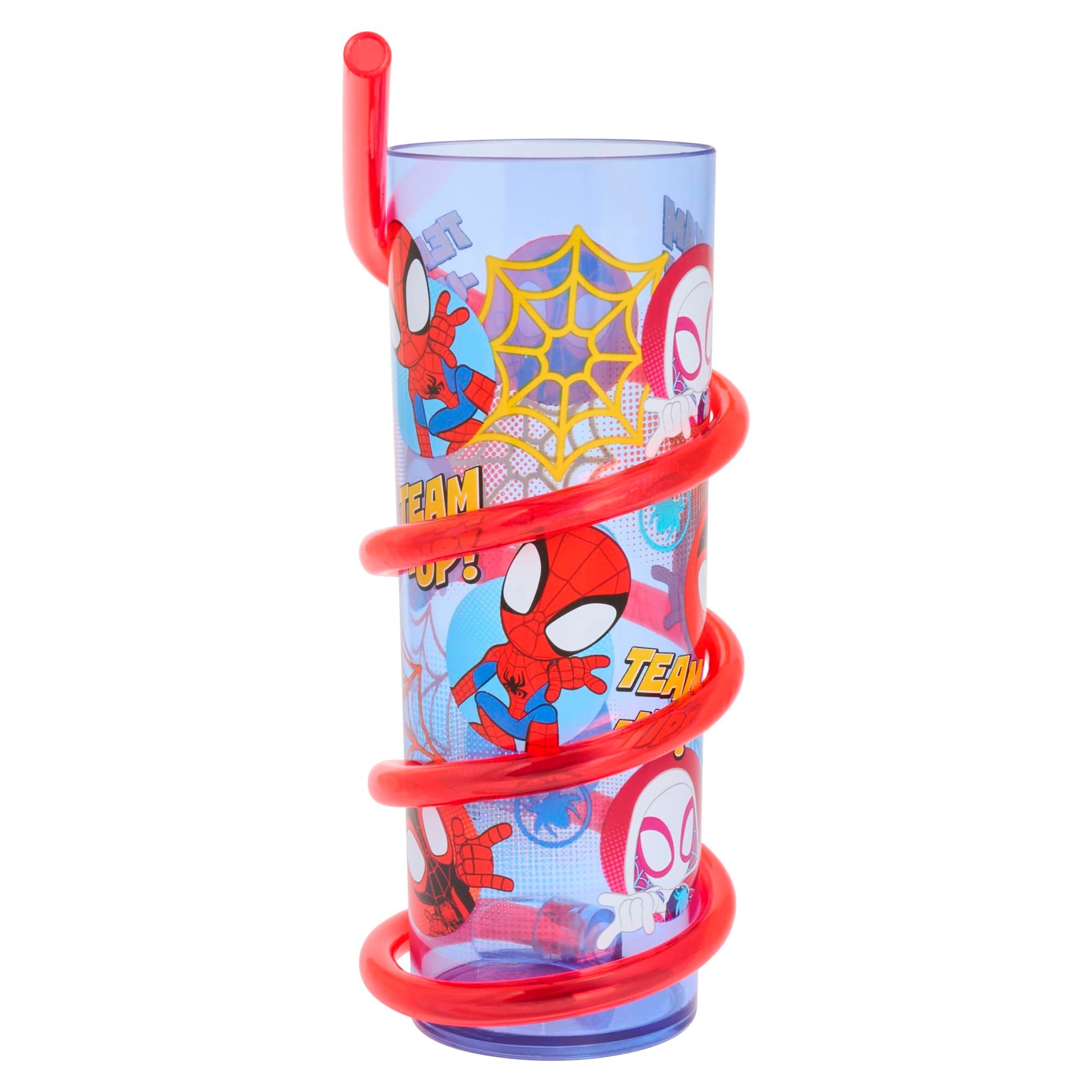 Spidey Swirly Straw