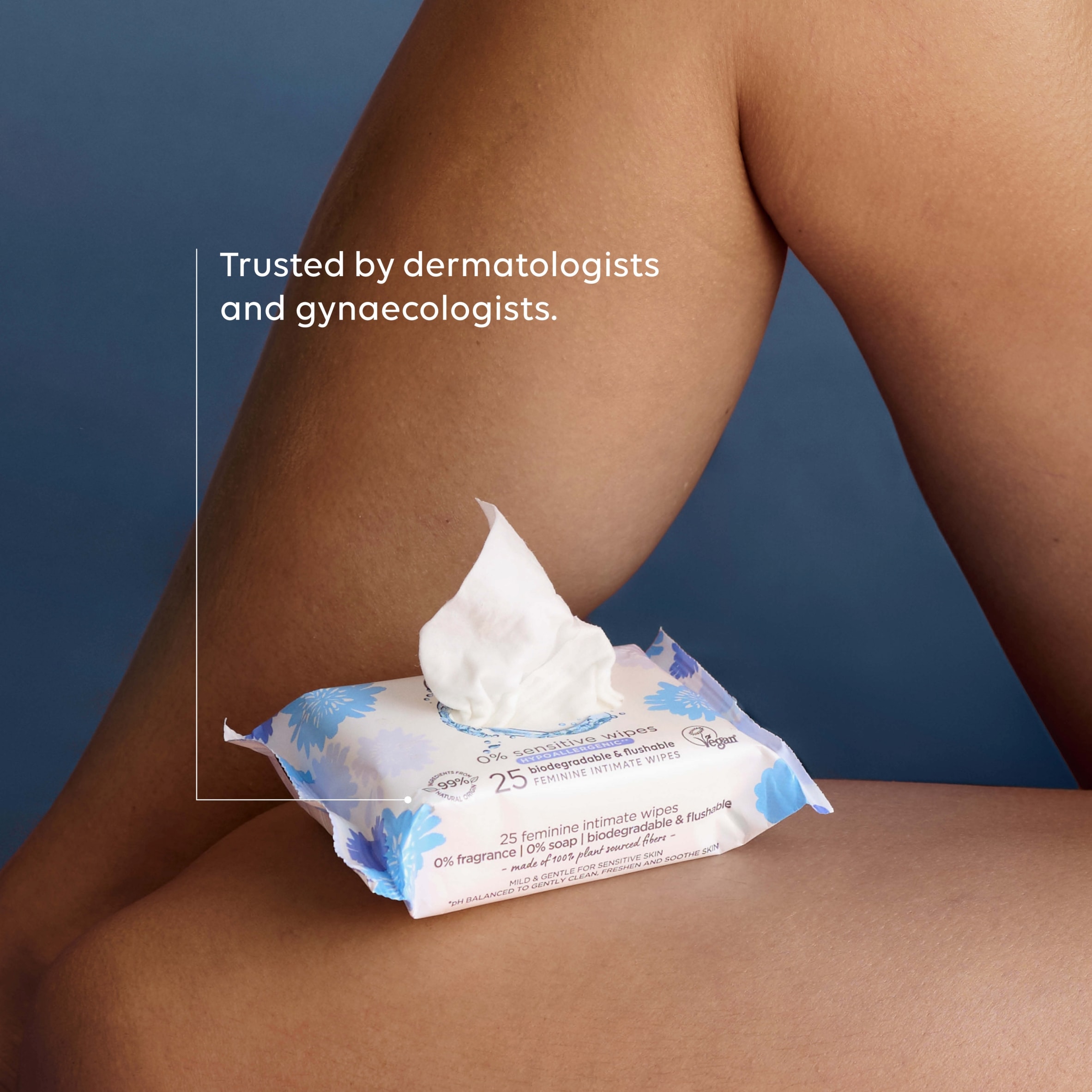 Femfresh 0% Sensitive Wipes 25 Pack thumbnail 3