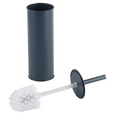 F&F Home Slate Blue Toilet Brush And Holder thumbnail 2