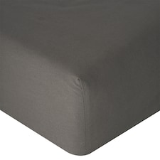 F&F Home 100% Cotton Dark Grey Fitted Sheet King