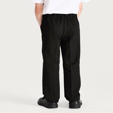 F&F School Boys 2-Pack Regular Fit Trousers in Black thumbnail 3