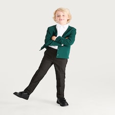 F&F School Boys 2-Pack Slim Fit Trousers in Grey