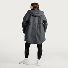 F&F Hooded Shower Resistant Raincoat in Navy thumbnail 4