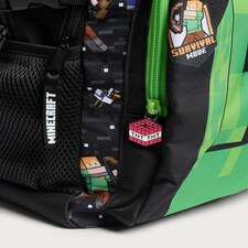 Minecraft Print Backpack in Black thumbnail 2