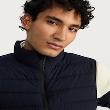 F&F Padded Shower Resistant Gilet in Navy