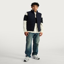 F&F Padded Shower Resistant Gilet in Navy thumbnail 2