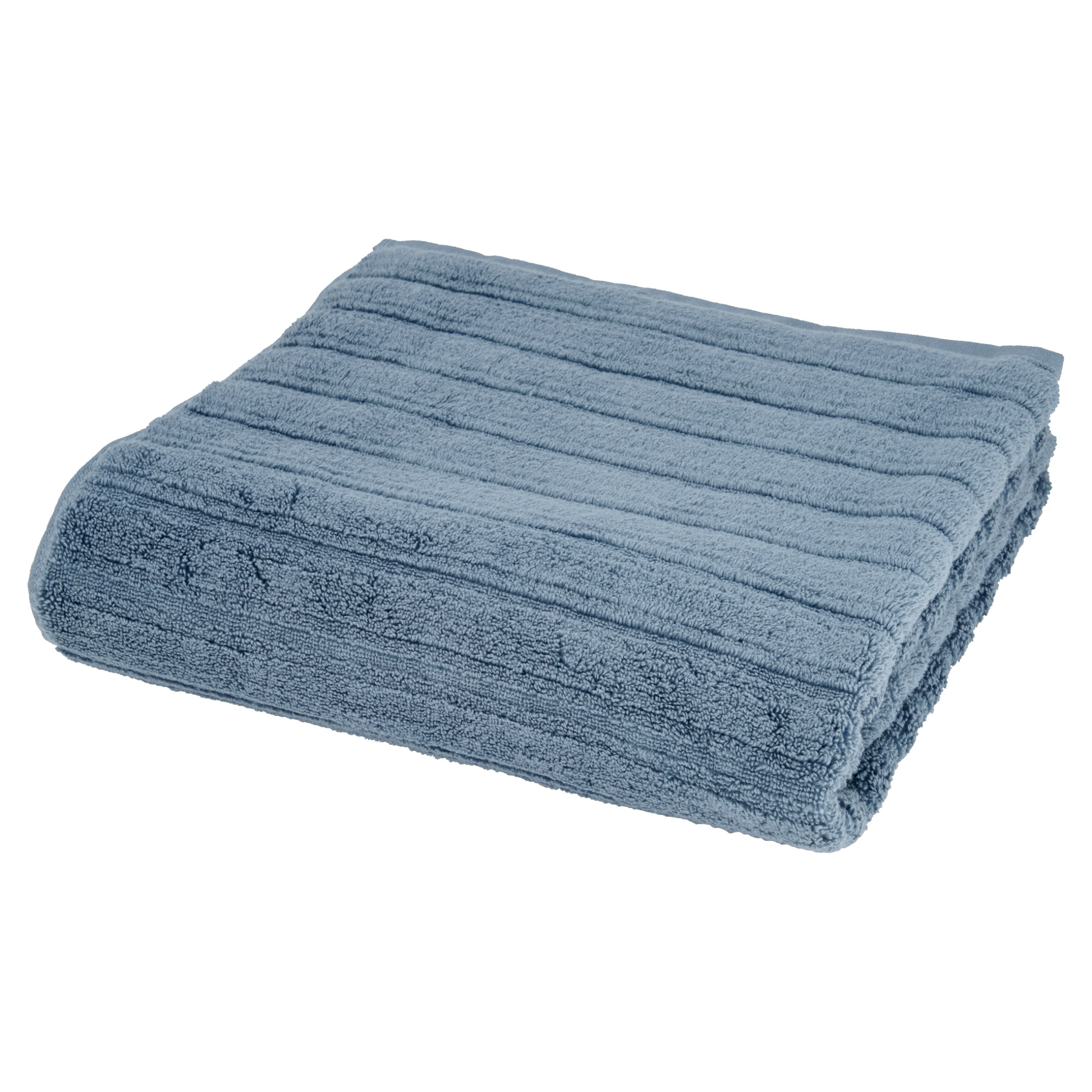 F&F Home Denim Blue Ribbed Hand Towel