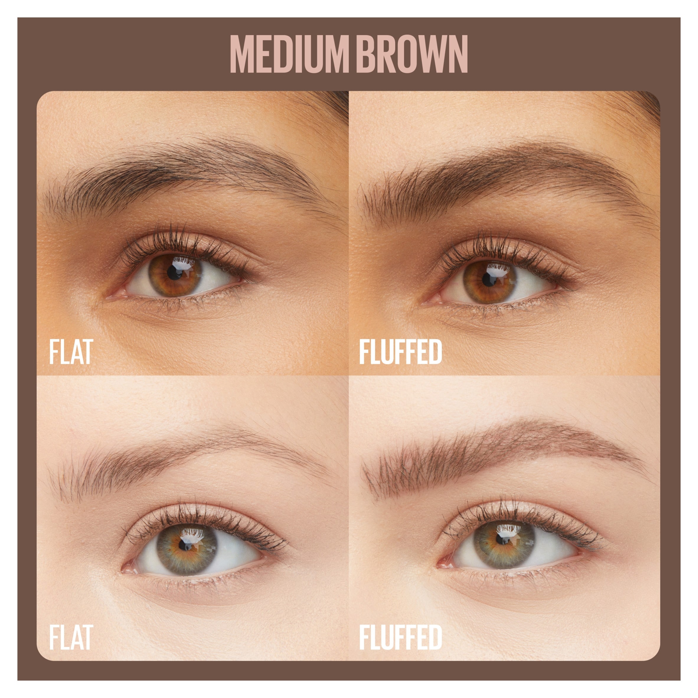 Maybelline Superfluff Brow Mousse, 257 Medium Brown, 5ml thumbnail 2