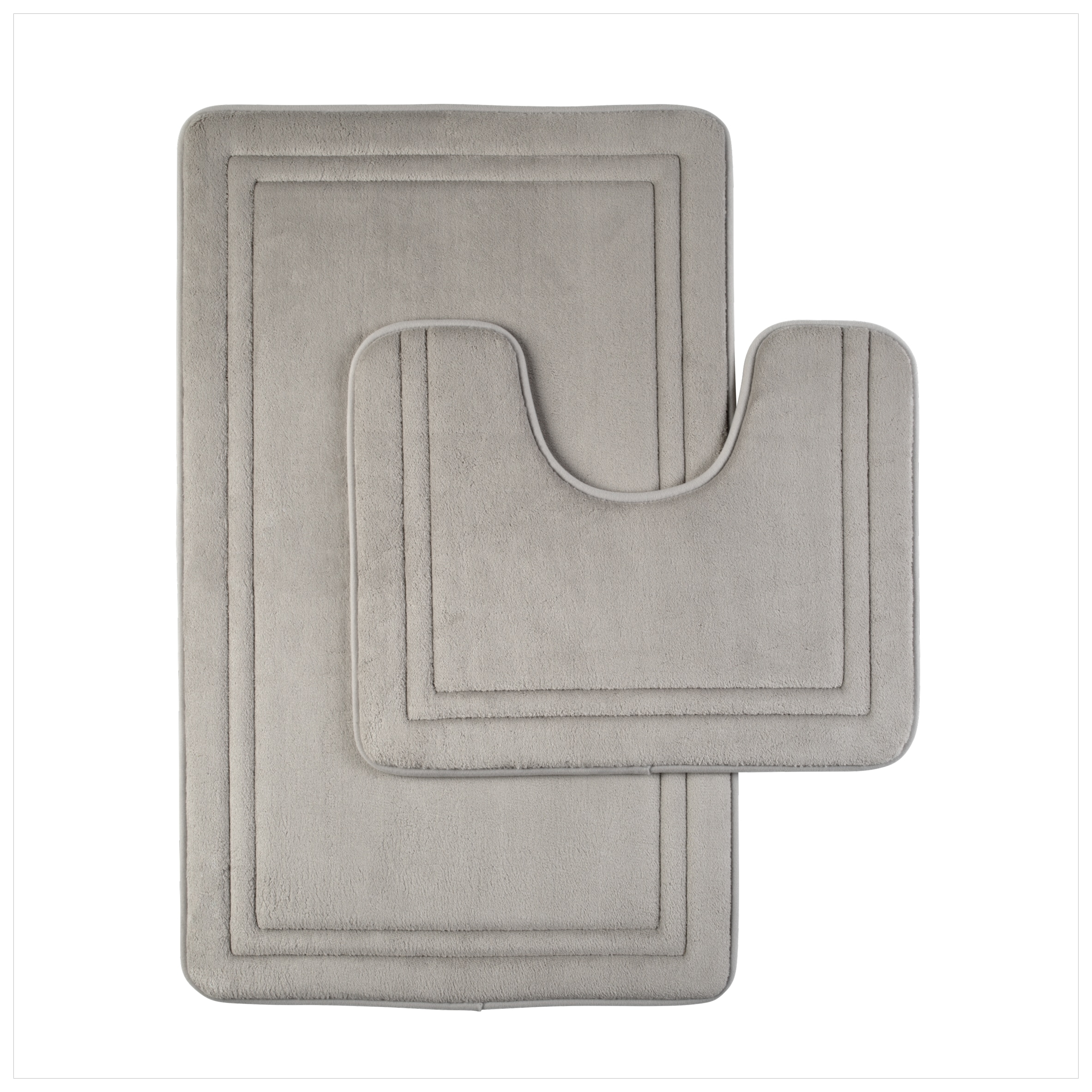 Beldray Anti-Bac Memory Foam 2 Piece Bath Mat Set thumbnail 2
