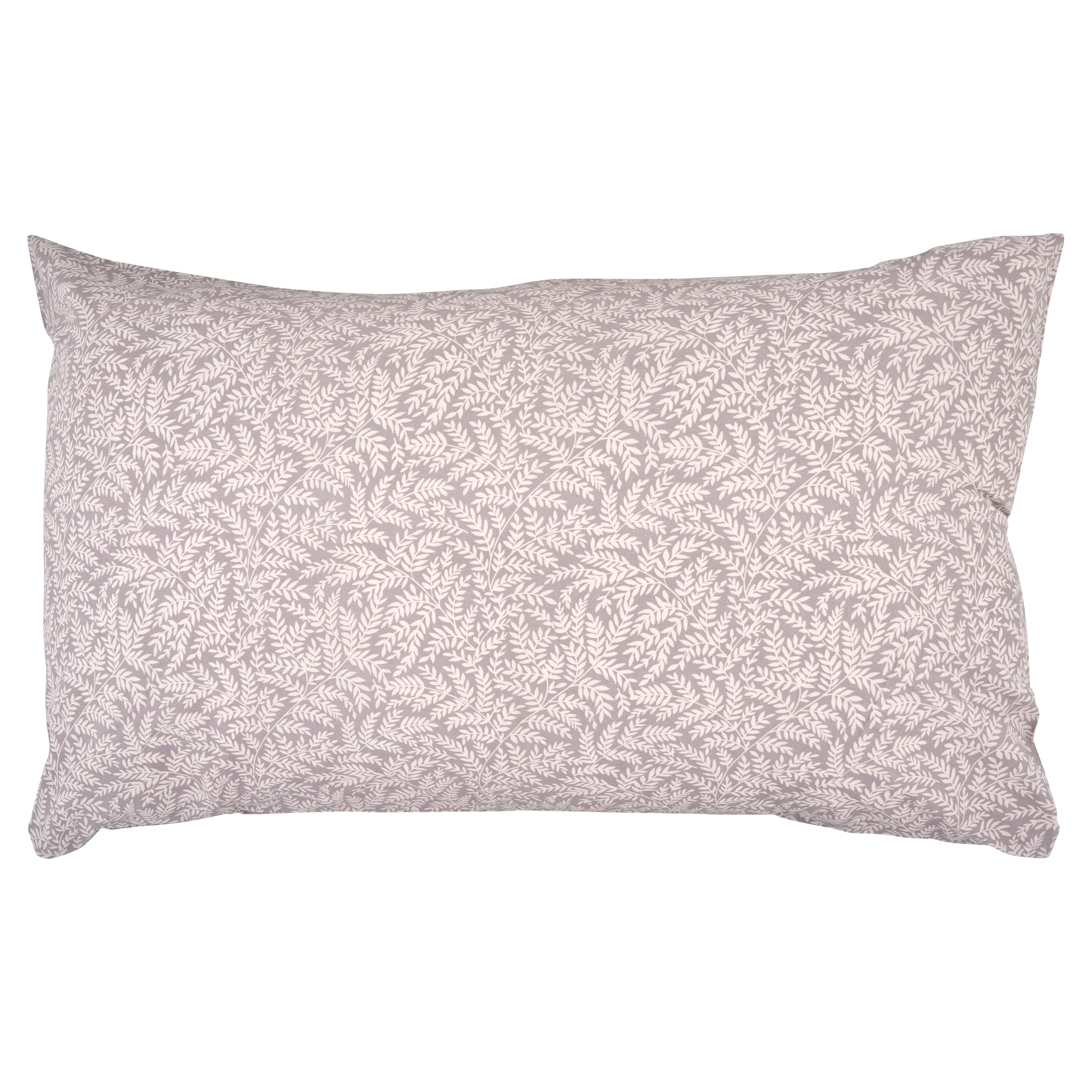  F&F Home Cotton Rich Leaf Housewife Pillowcase Pair