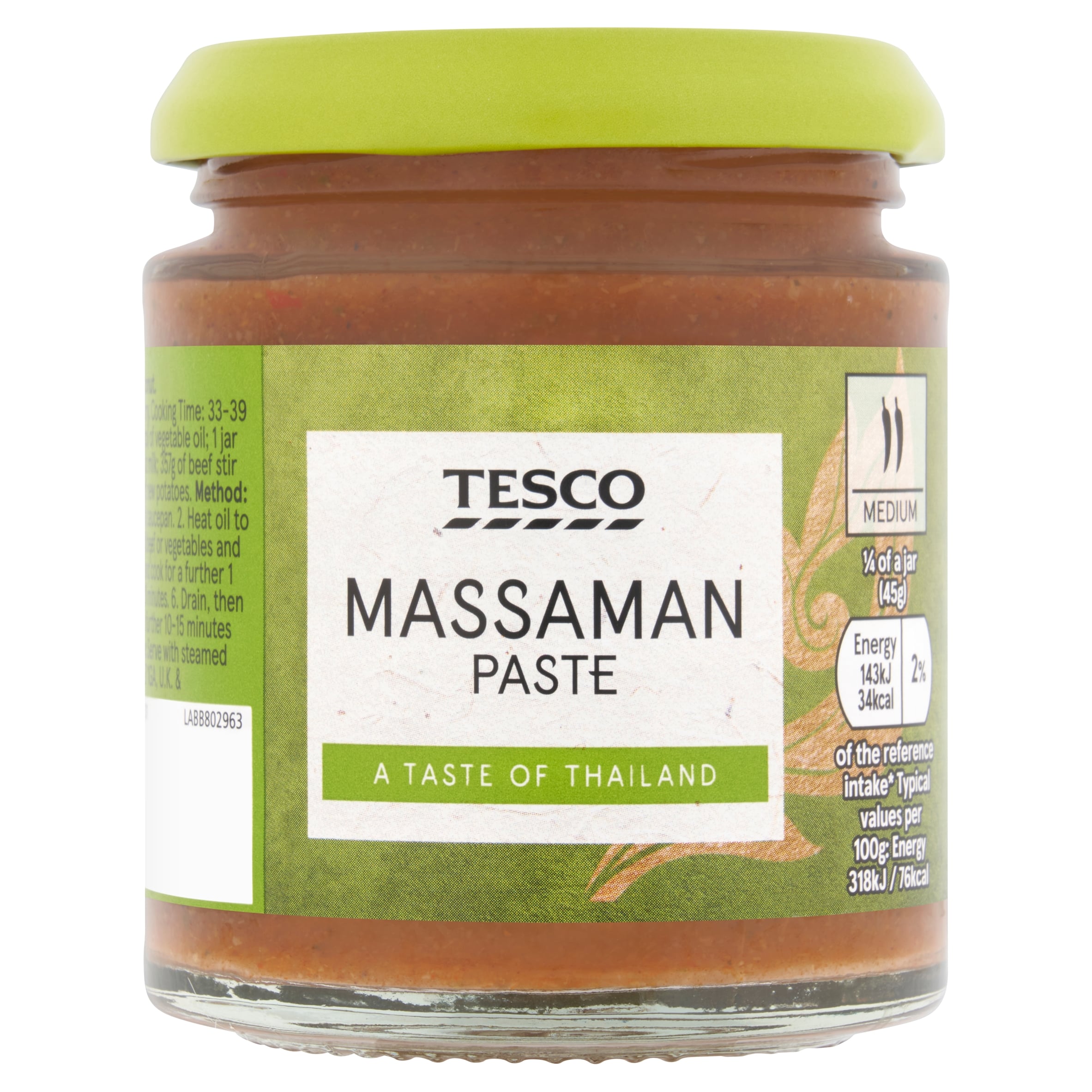 Tesco Massaman Paste 180g