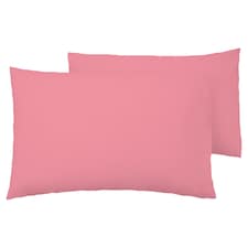 F&F Home Rose Poly Cotton Housewife Pillowcase Pair