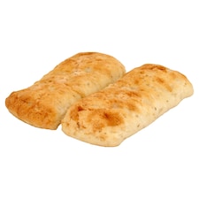 Tesco Finest Rosemary and Sea Salt Focaccia Panini 2 Pack thumbnail 3