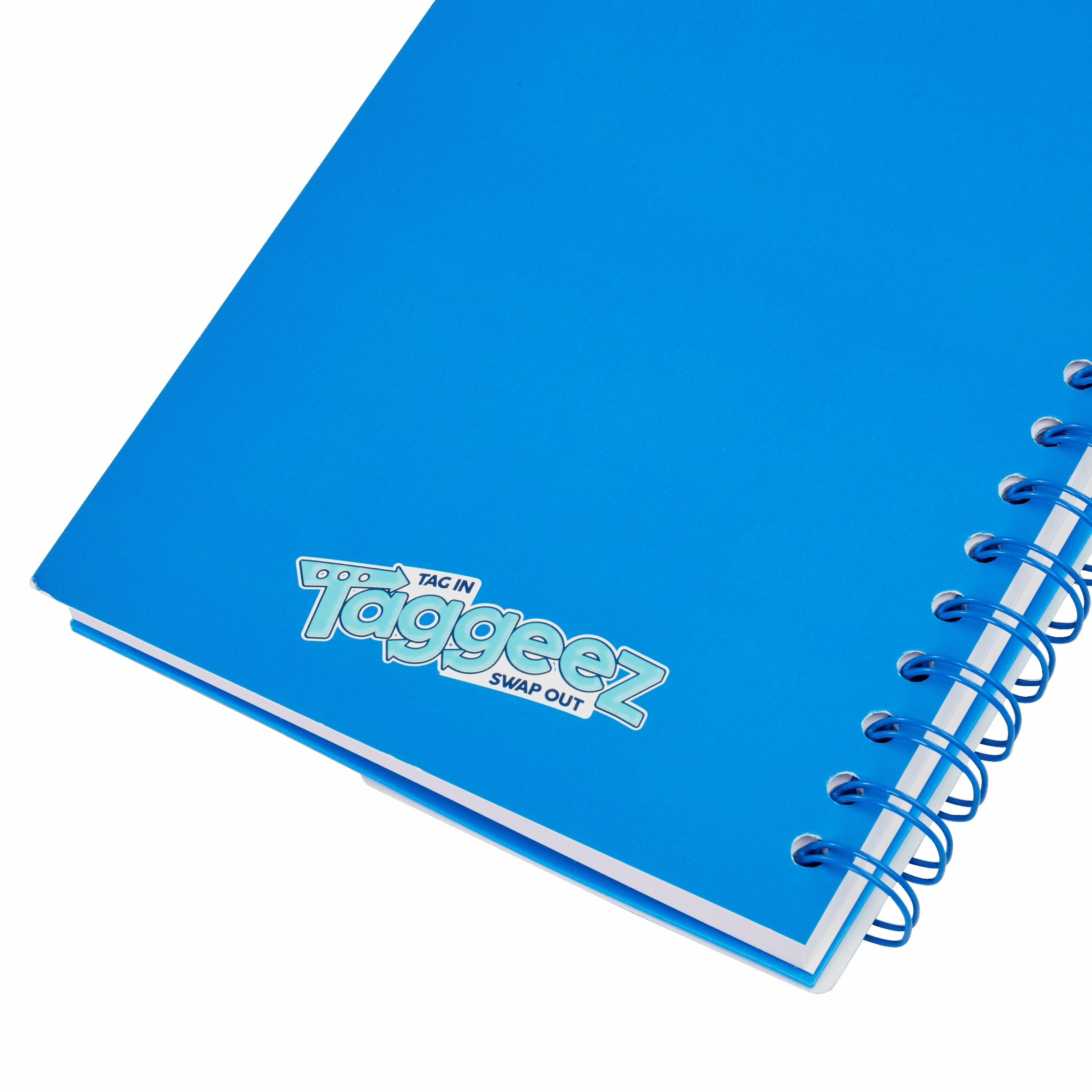 Taggeez Customisable Notebook & Charms Blue thumbnail 3