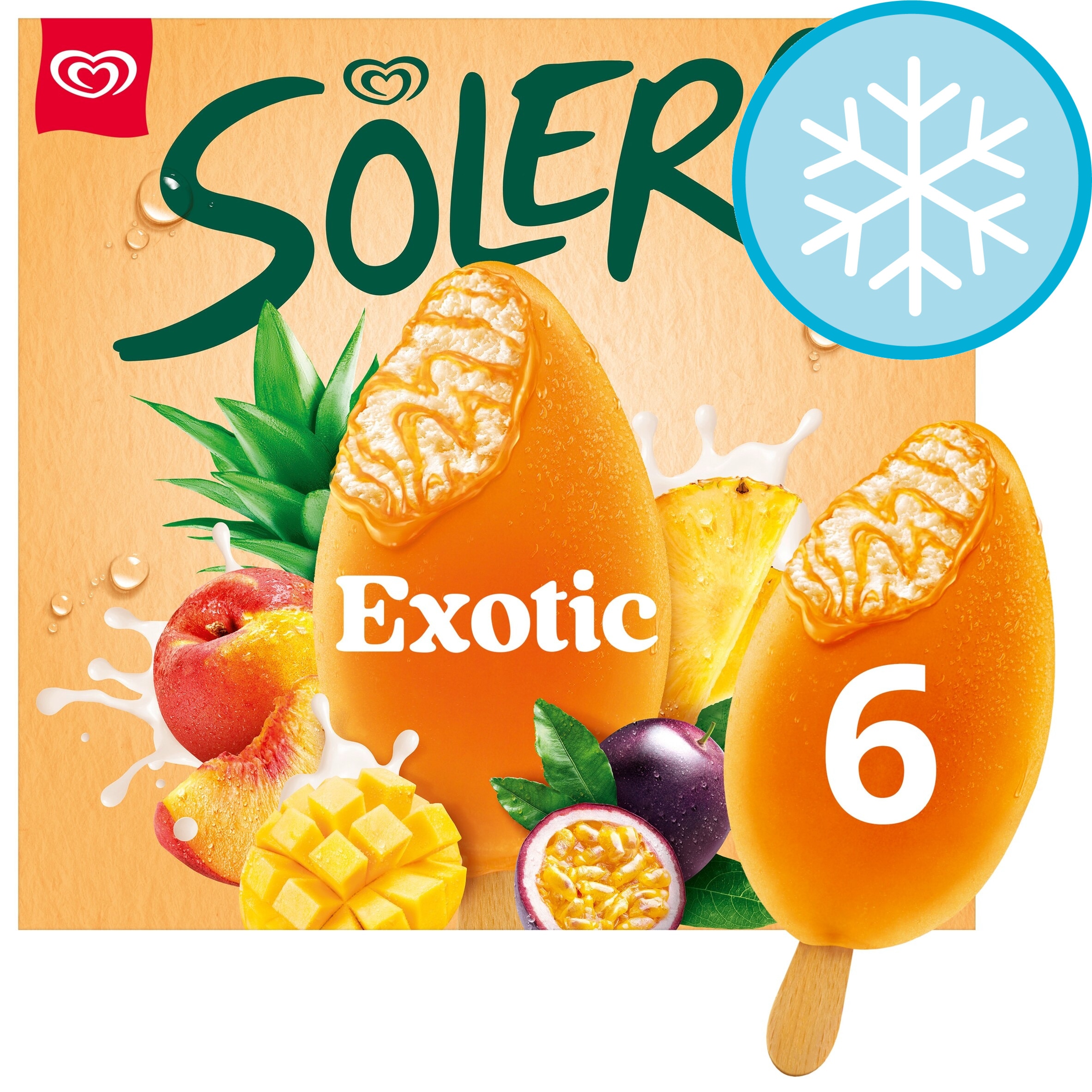 Solero Exotic Ice Cream Sticks 6MP