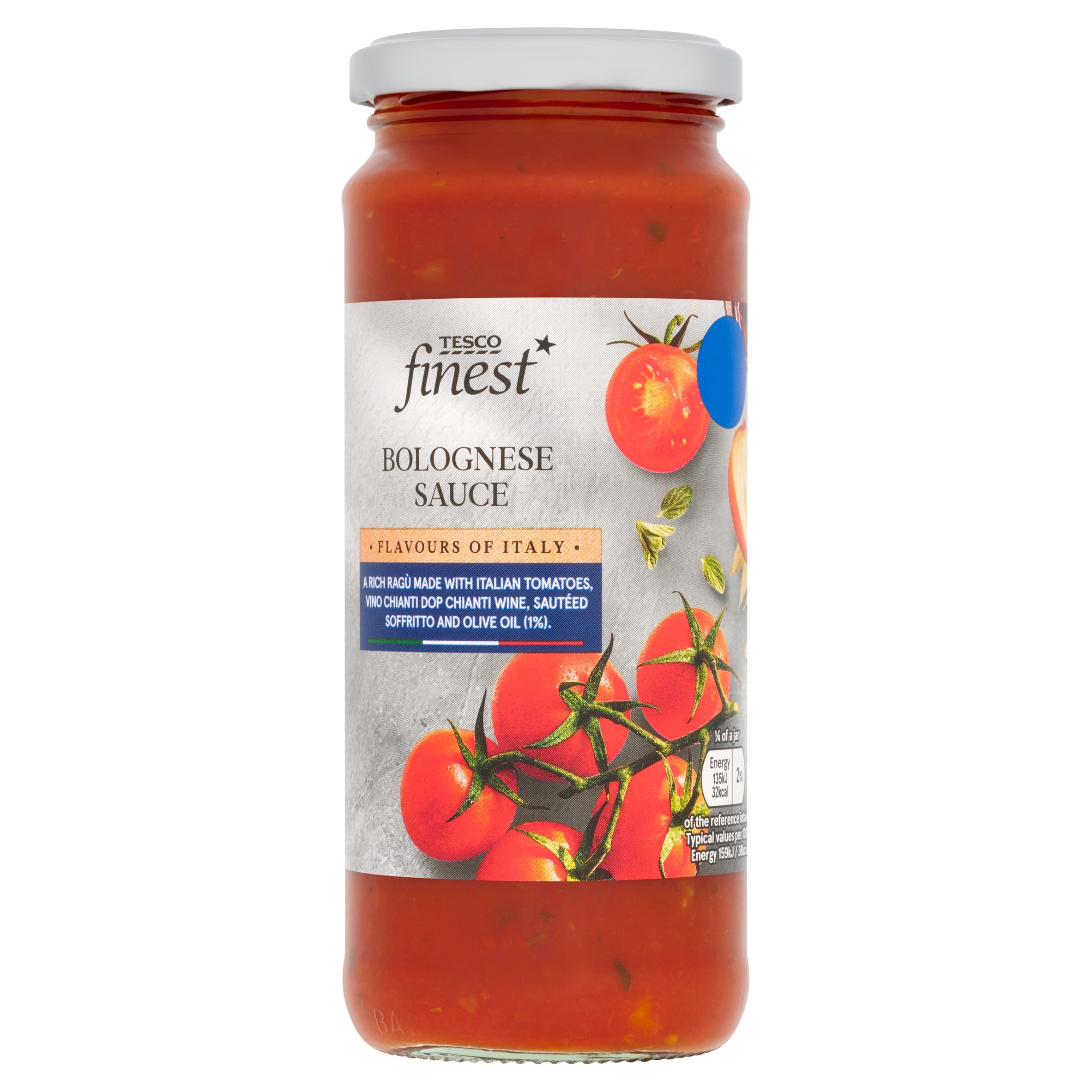 TESCO FINEST BOLOGNESE PASTA SAUCE 340G
