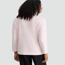 F&F Seam Detail Long Sleeved Jumper in Pink thumbnail 3