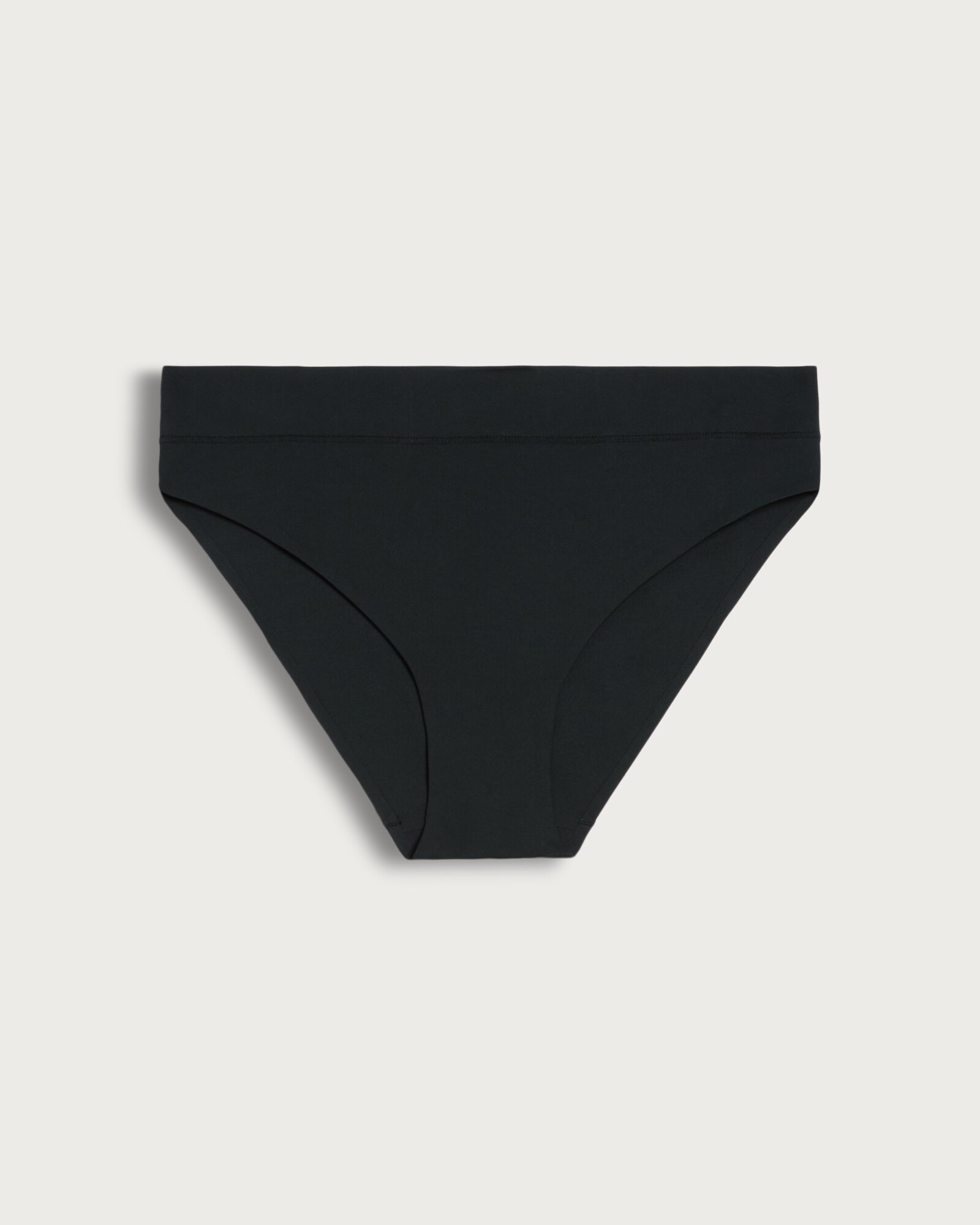 F&F Seamless High Leg Bonded Knickers in Black thumbnail 4