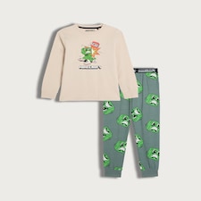 Minecraft Creeper Pure Cotton Pyjama Set in Multi