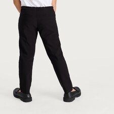 F&F School Girls Skinny Fit Trousers in Black thumbnail 3