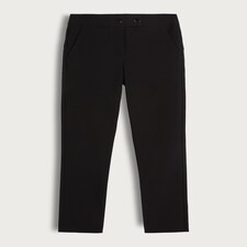 F&F School Girls Skinny Fit Trousers in Black thumbnail 4