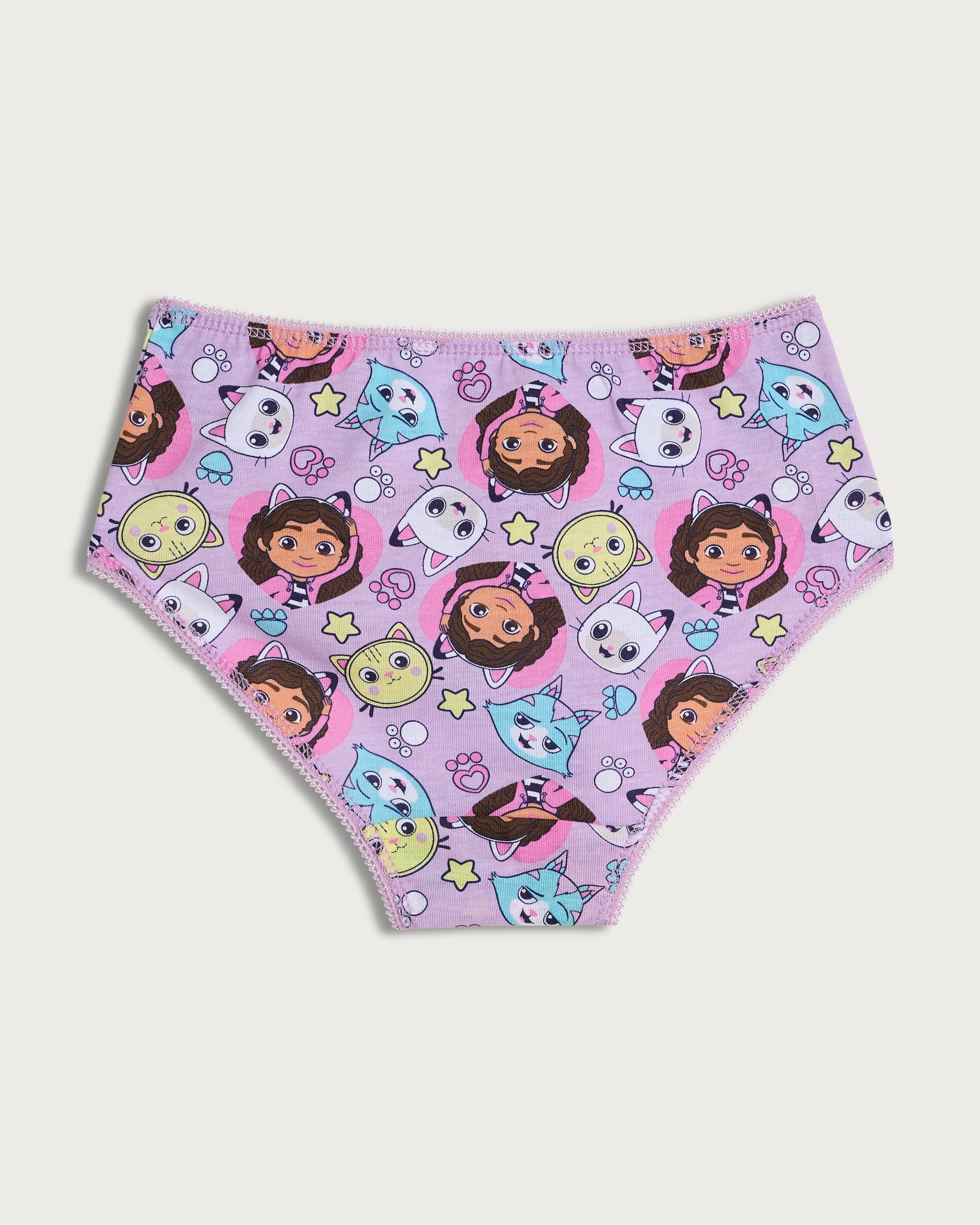 Gabby's Dollhouse 5-Pack Pure Cotton Printed Briefs in Multi thumbnail 2