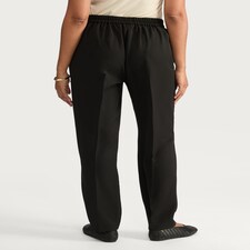 F&F Pleated Tapered Trousers in Black thumbnail 4