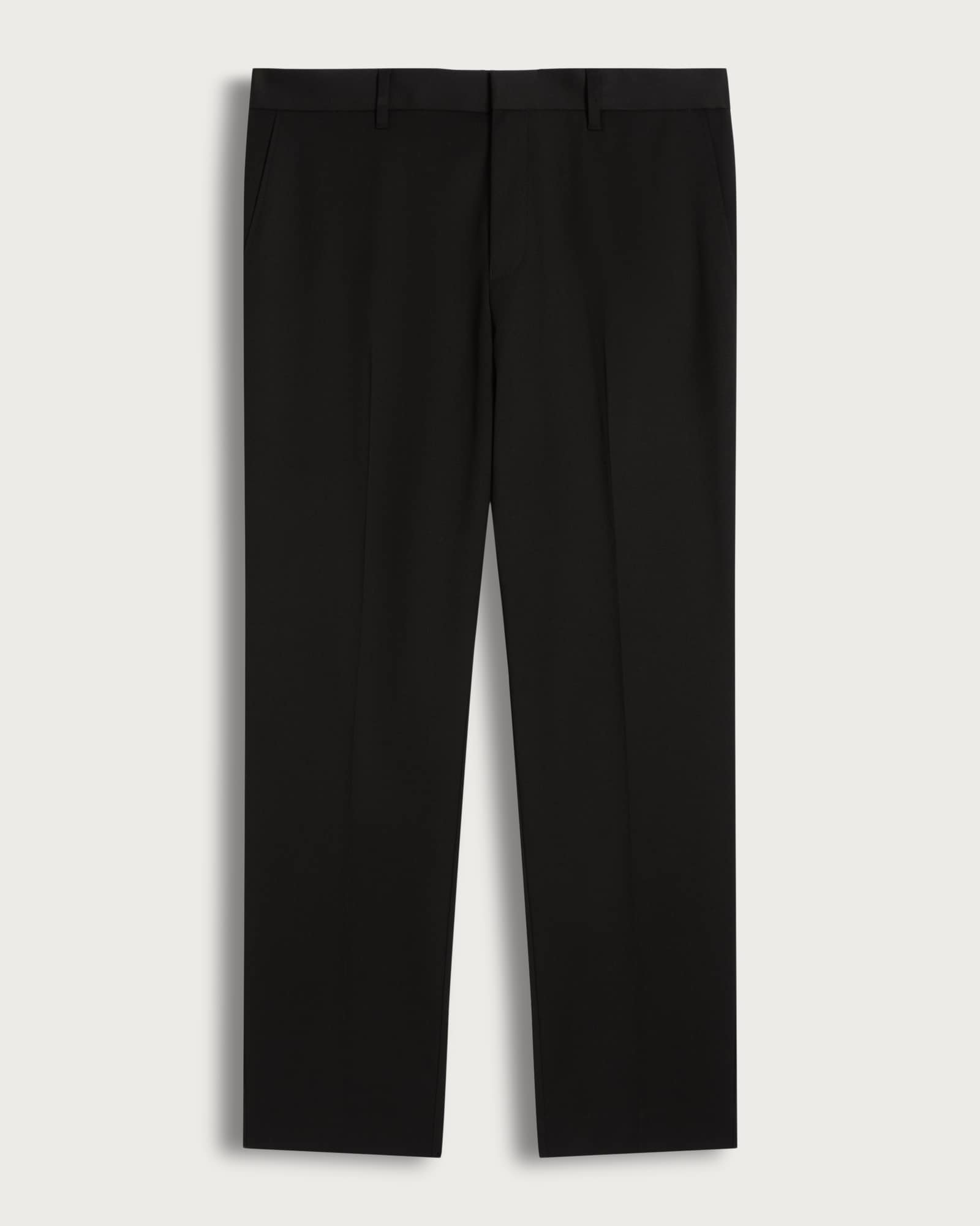F&F Regular Fit Formal Trousers in Black