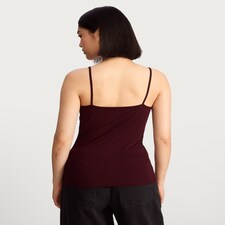 F&F 3-Pack Cotton Rich Spaghetti Strap Vests in Multi thumbnail 4