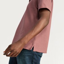 F&F Cotton Rich Short Sleeved Polo Shirt in Pink thumbnail 2