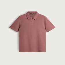 F&F Cotton Rich Short Sleeved Polo Shirt in Pink thumbnail 4