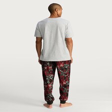 Marvel Deadpool Cotton Rich Pyjamas in Grey thumbnail 3