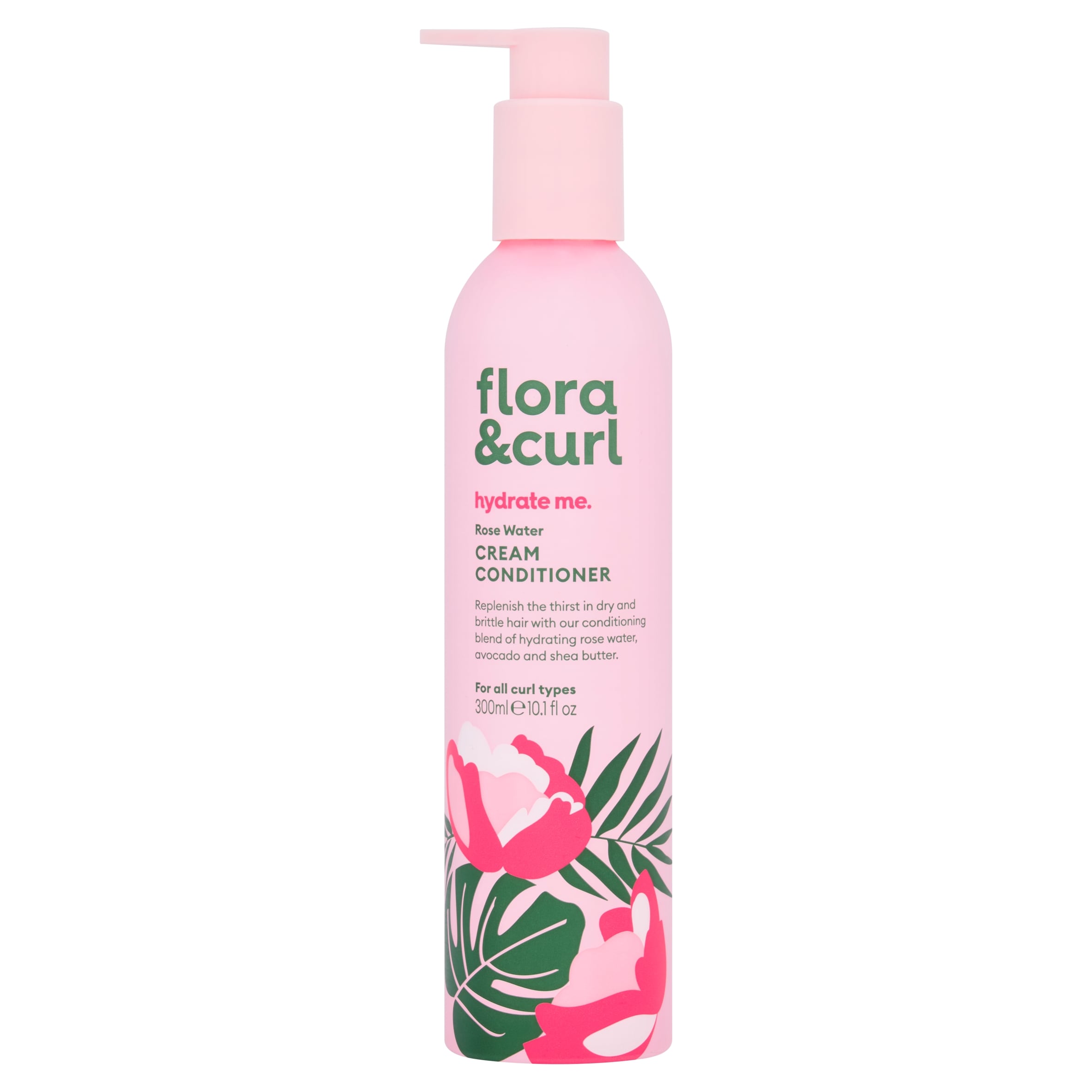 Flora & Curl Rose Water Cream Conditioner 300ml