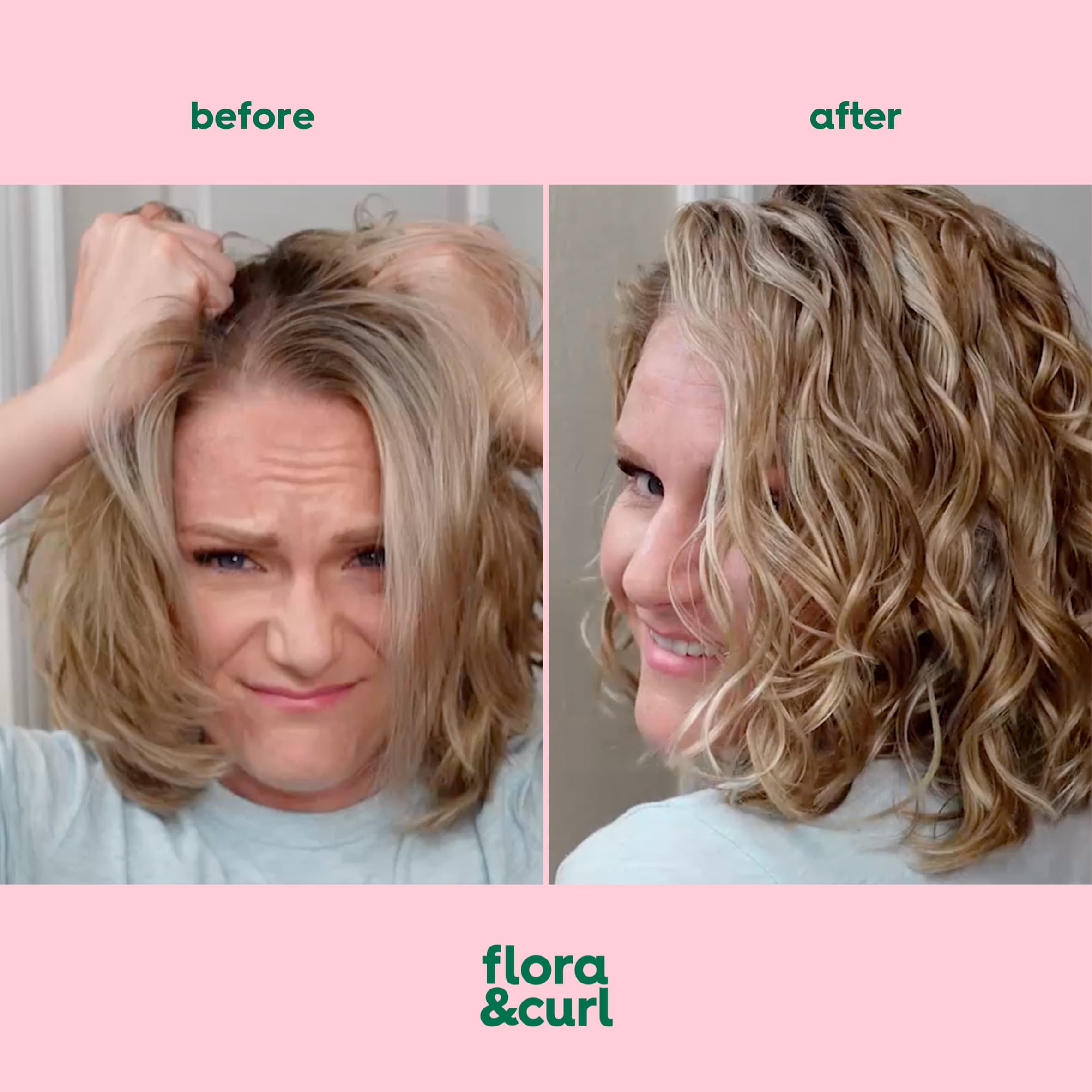 Flora & Curl Rose Water Cream Conditioner 300ml thumbnail 2