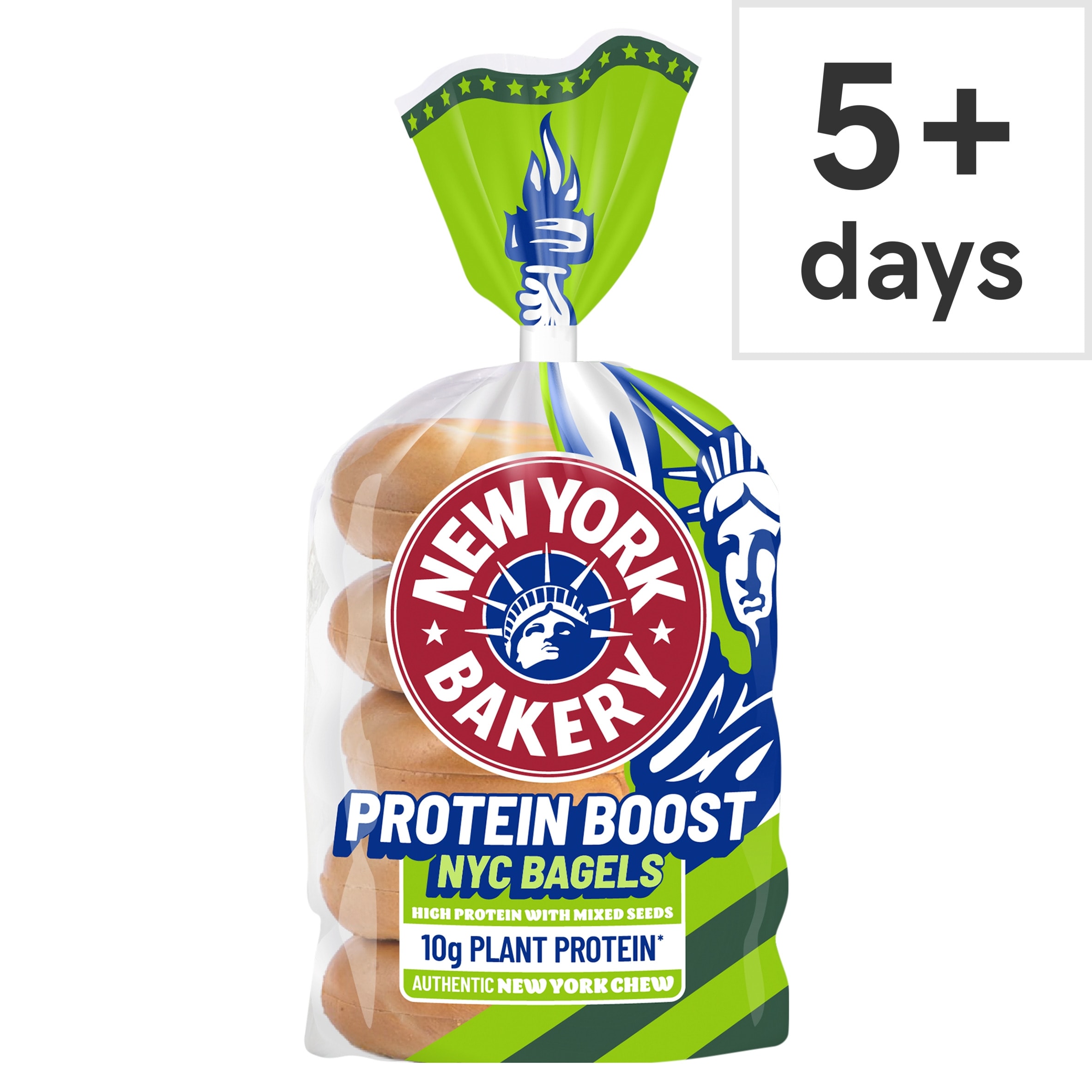 New York Bakery Co. Health and Wellness Bagels, Protein