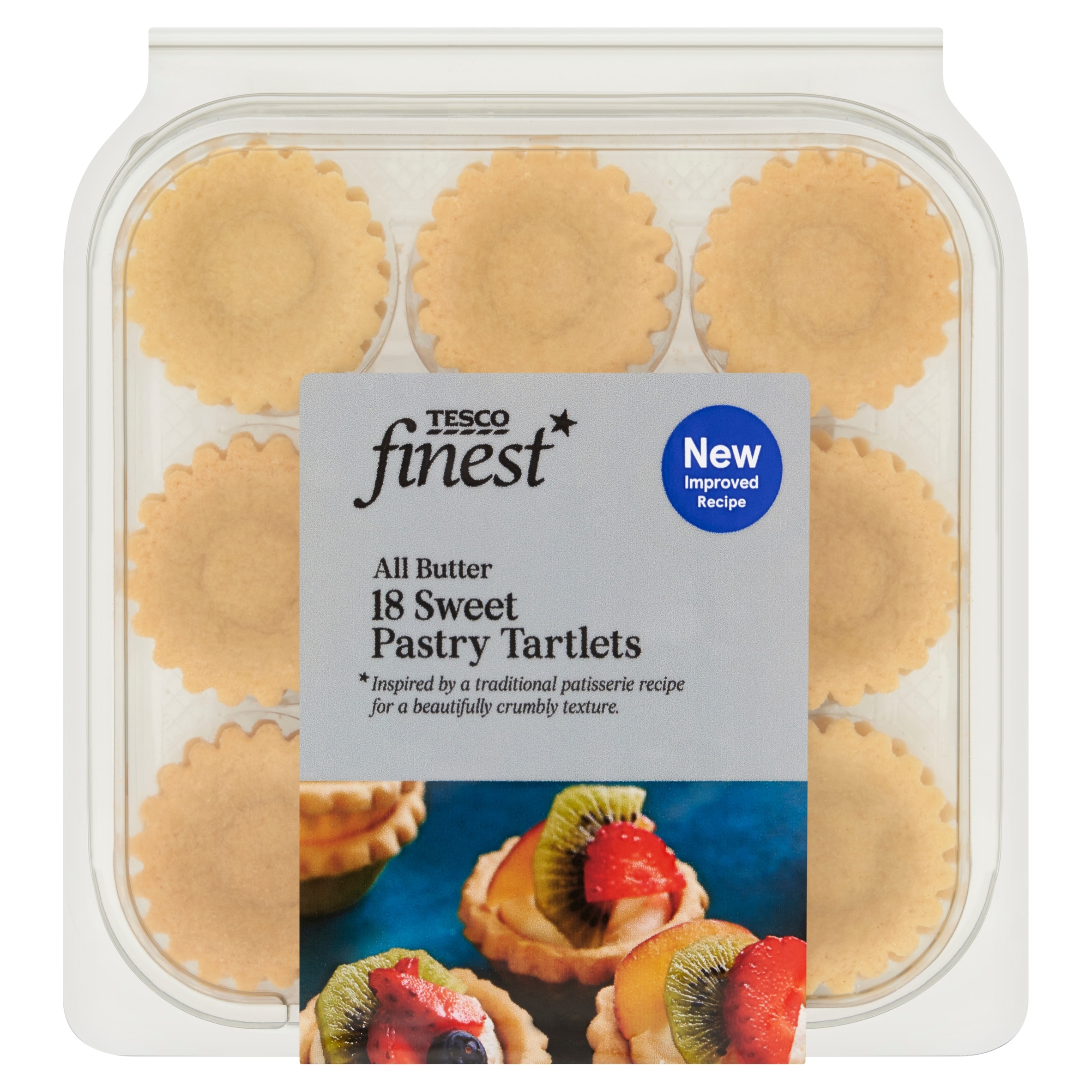Tesco Finest All Butter Mini Tartlets 108g