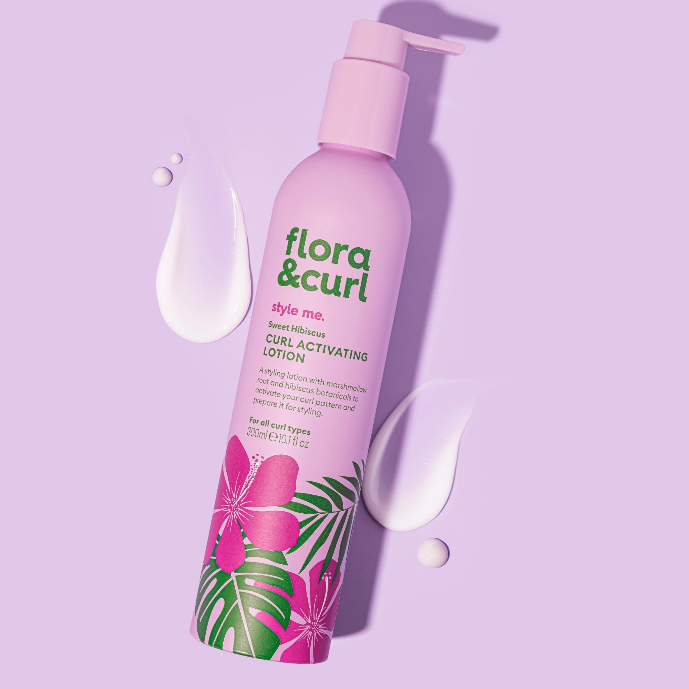 Flora & Curl Sweet Hibiscus Curl Activating Lotion 300ml thumbnail 3