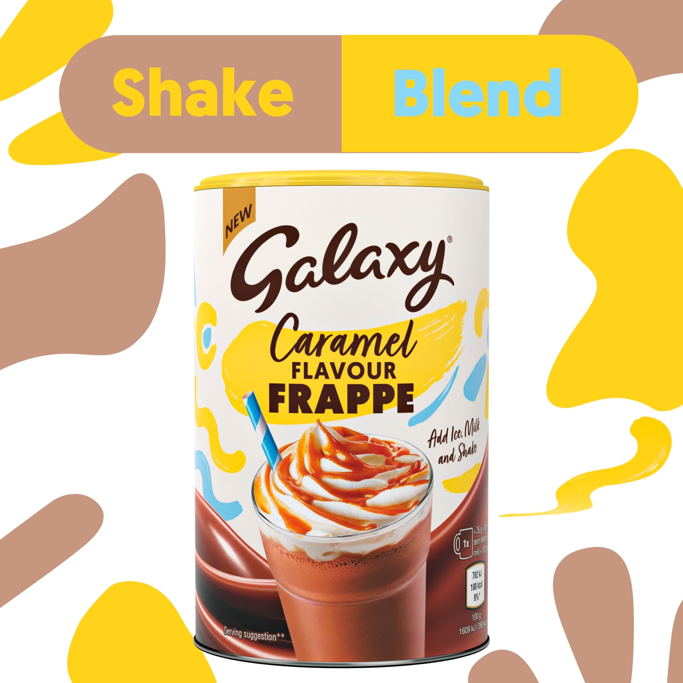 Galaxy Caramel Flavour Frappe 280G thumbnail 3
