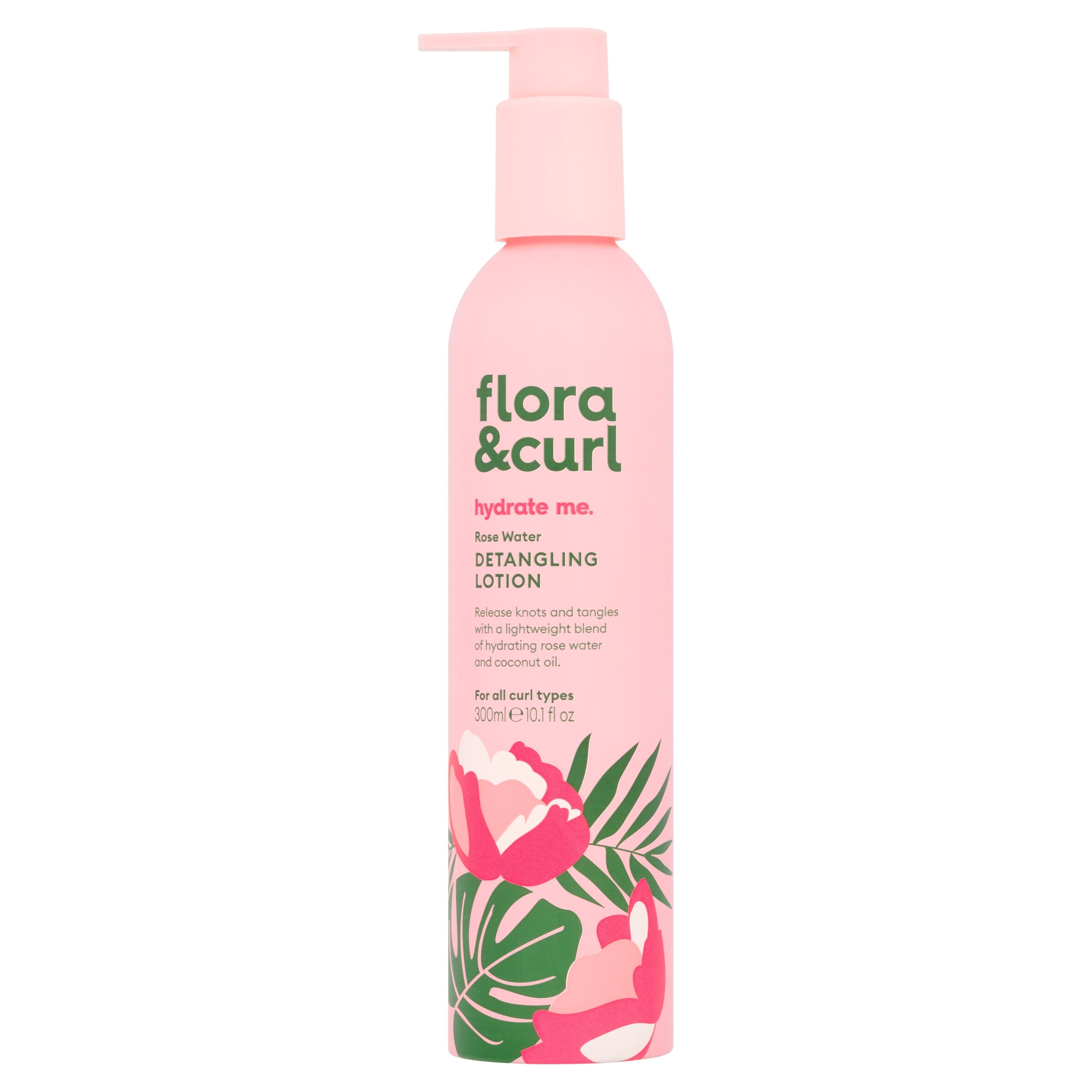 Flora & Curl Rose Water Detangling Lotion 300ml