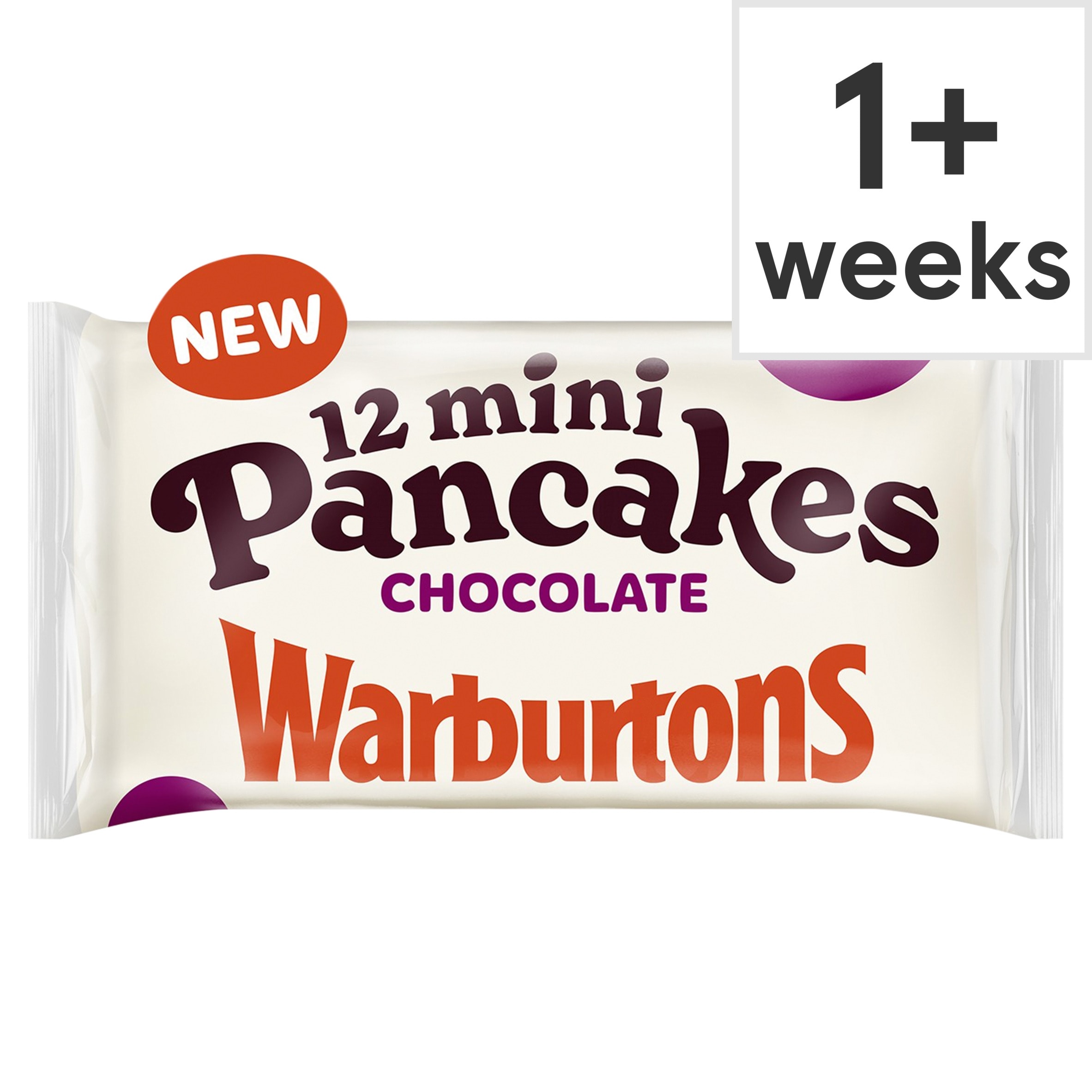 Warburtons Mini Chocolate Pancakes
