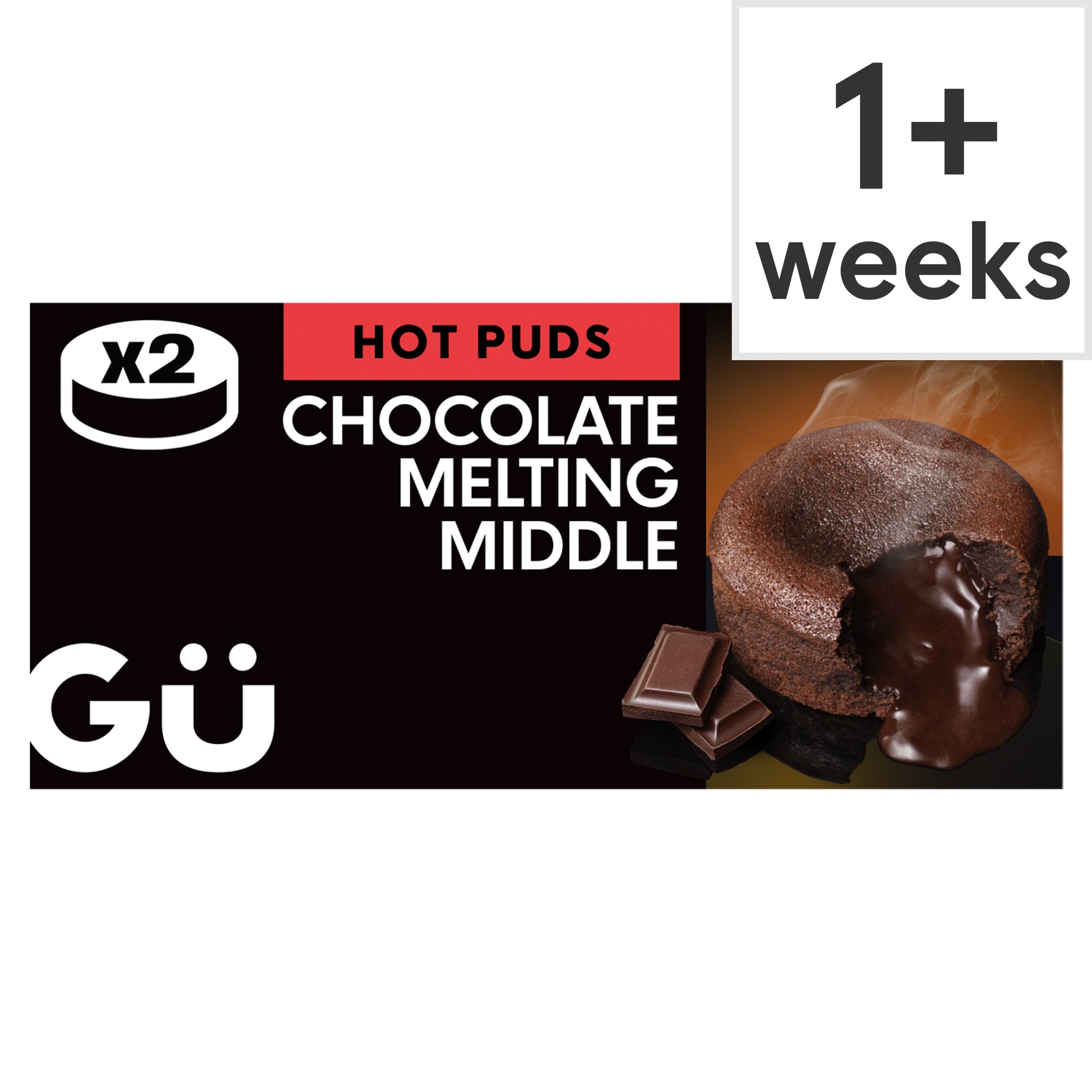 Gu Chocolate Melting Middle Dessert 2x90g