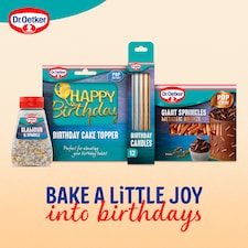 Dr. Oetker Happy Birthday Cake Topper thumbnail 2