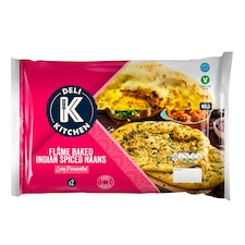 Deli Kitchen 2 Flame Baked Indian Naan Breads 400g thumbnail 5