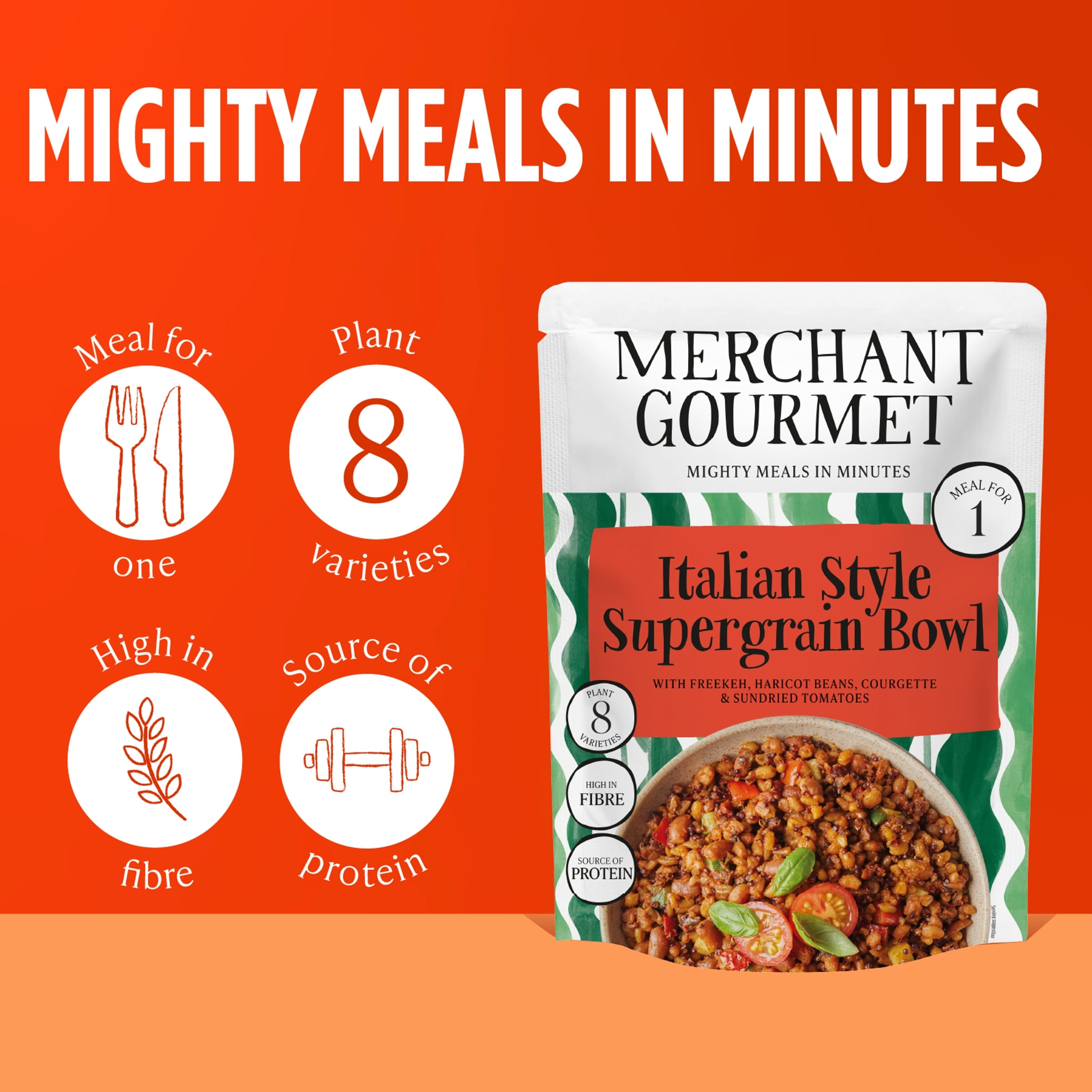 Merchant Gourmet Italian Supergrain Bowl 220g thumbnail 3