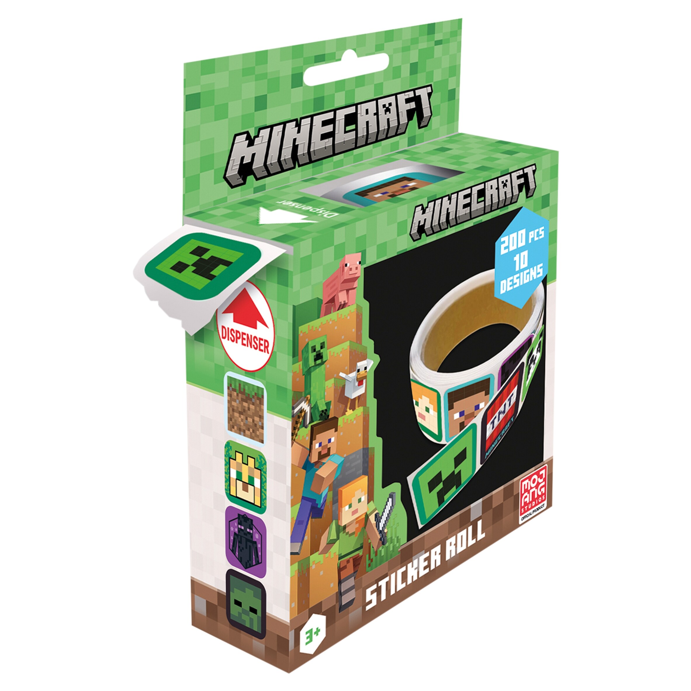 Minecraft Sticker Roll