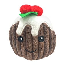 Christmas Pudding & Sprout Pet Dog Plush Toys Christmas Gift thumbnail 5