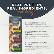 Encore Dog Pouch Meat Selection in Gravy 5x100g thumbnail 2