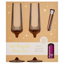 Kir Royale Duo Glass Christmas Gift Set