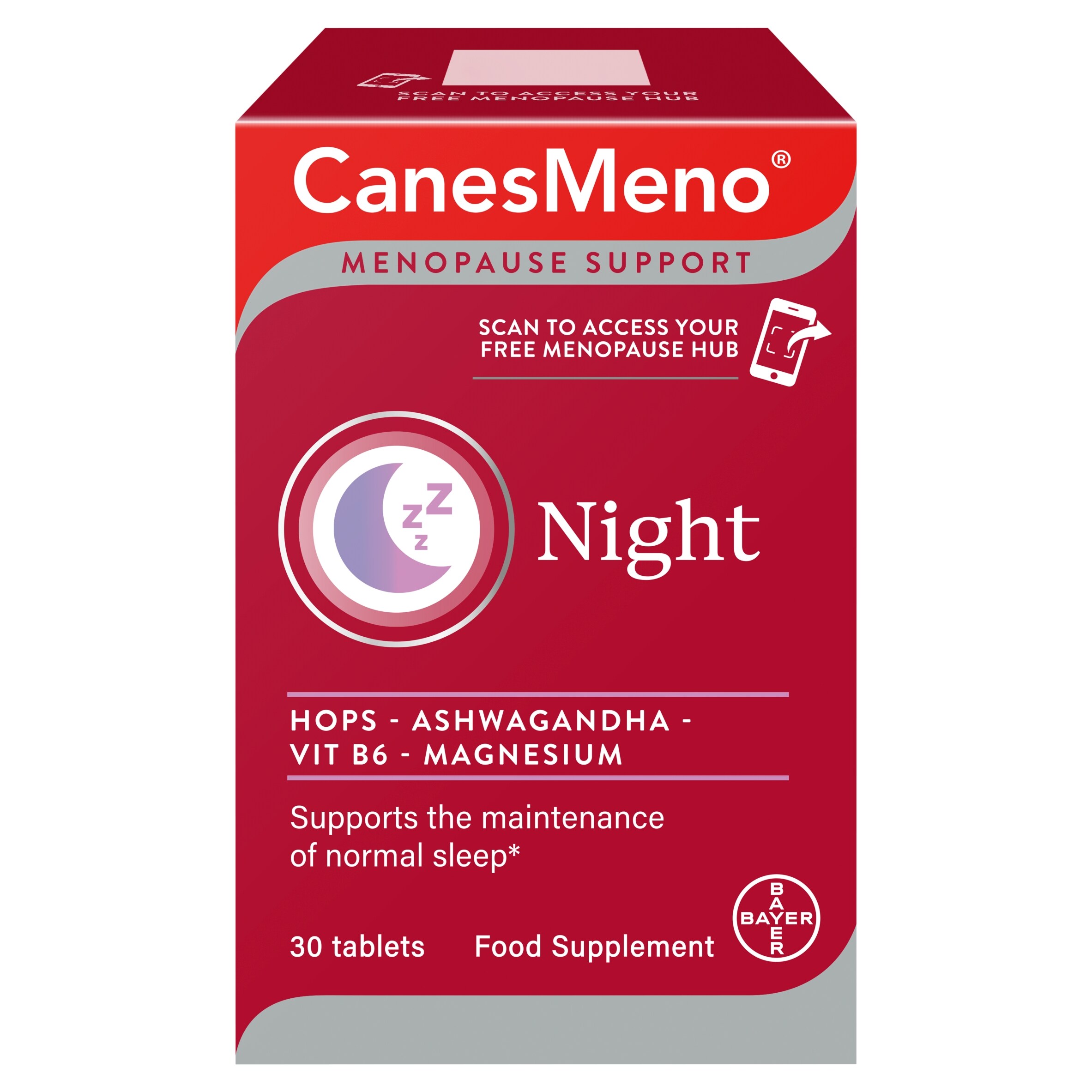 CanesMeno Menopause Support Night 30 tablets